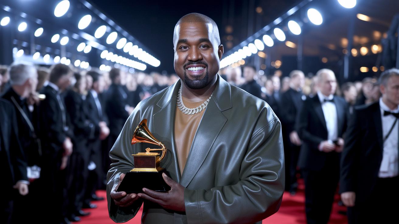 Kanye West Grammy Awards Shine With Bold Wins Clout Stars