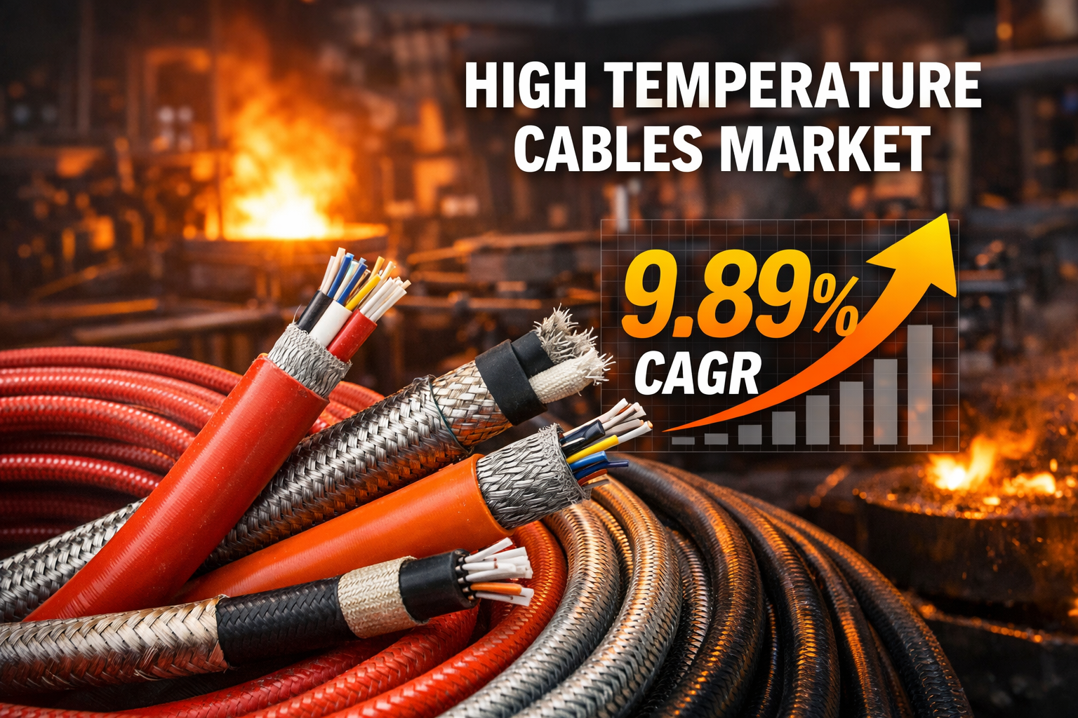High Temperature Cables Market Size to Reach USD 2.27 Billion by 2032, Expanding at 9.89% CAGR | SNS Insider
