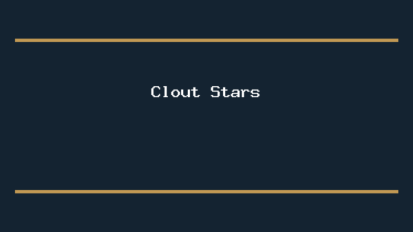 Clout Stars editorial image