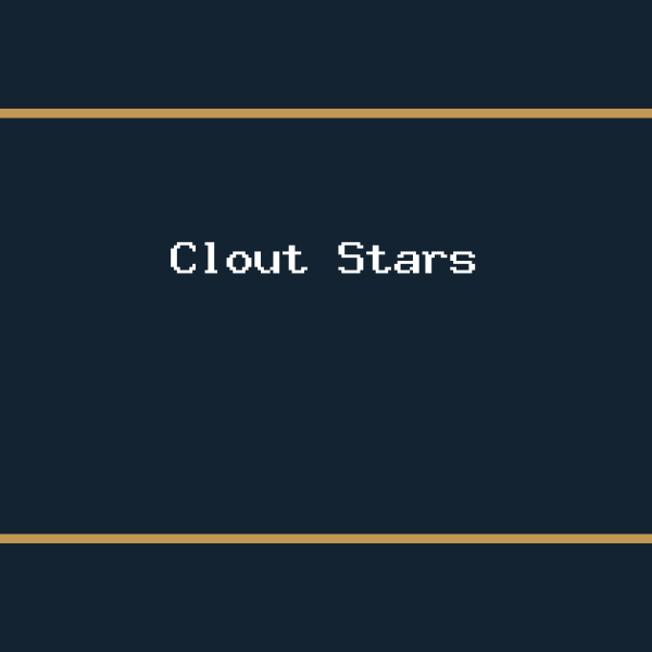 Clout Stars editorial image
